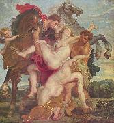 Peter Paul Rubens Raub der Tochter des Leukippos Spain oil painting artist
